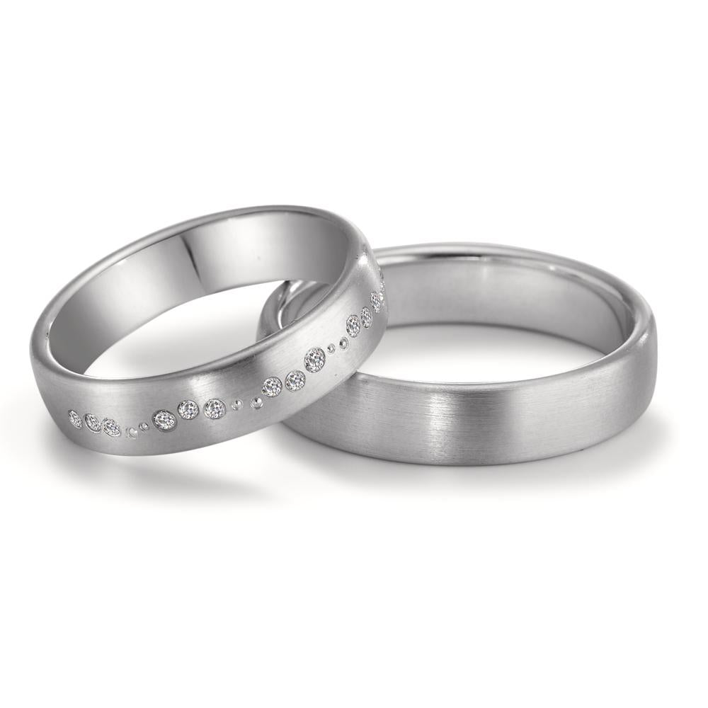 Partnerring 750/18K witgoud