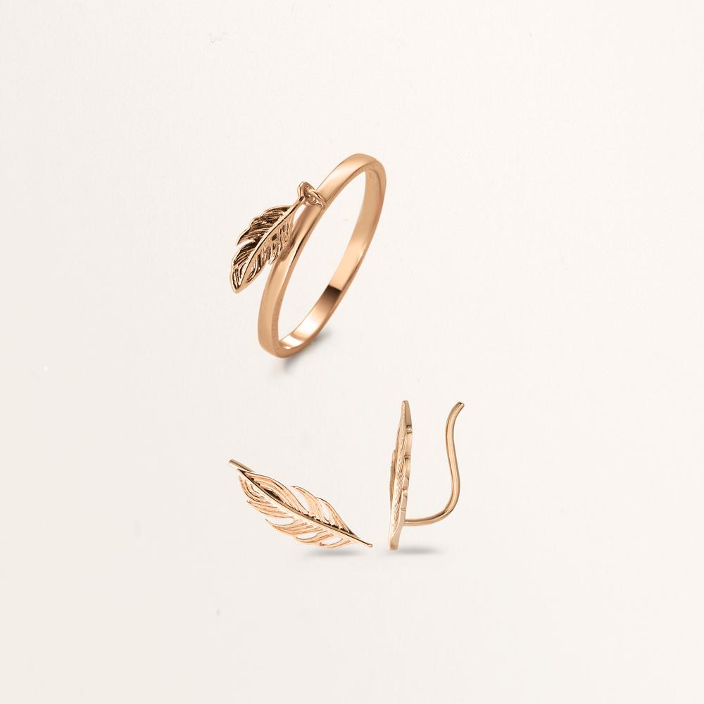 Ring Brons Verguld
