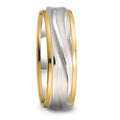 Partnerring 750/18K witgoud, 750/18K geel goud