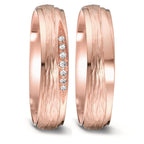 Partnerring 750/18K roségoud