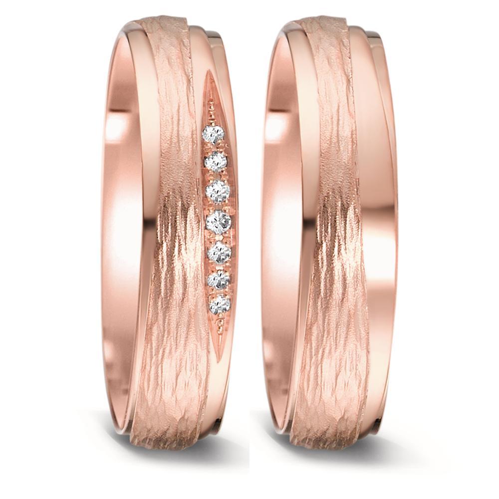 Partnerring 750/18K roségoud