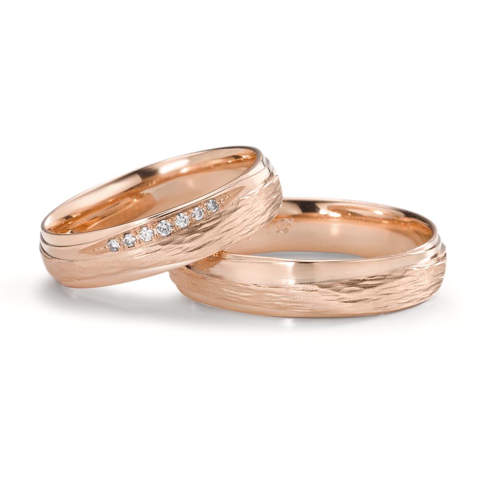 Partnerring 750/18K roségoud