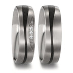 Partnerring Titanium, Carbon