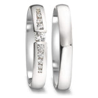 Partnerring 750/18K witgoud