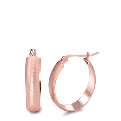 Oorringen creolen Zilver Rosé