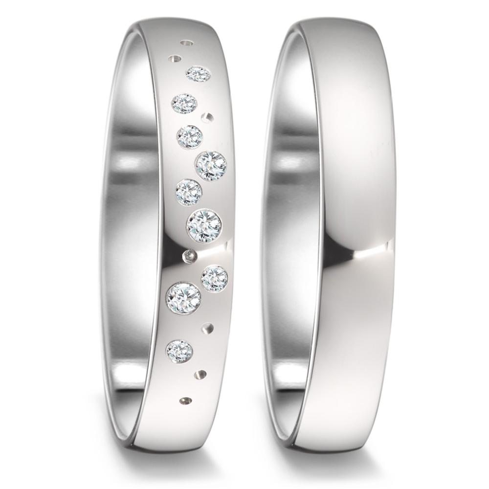 Partnerring 750/18K witgoud
