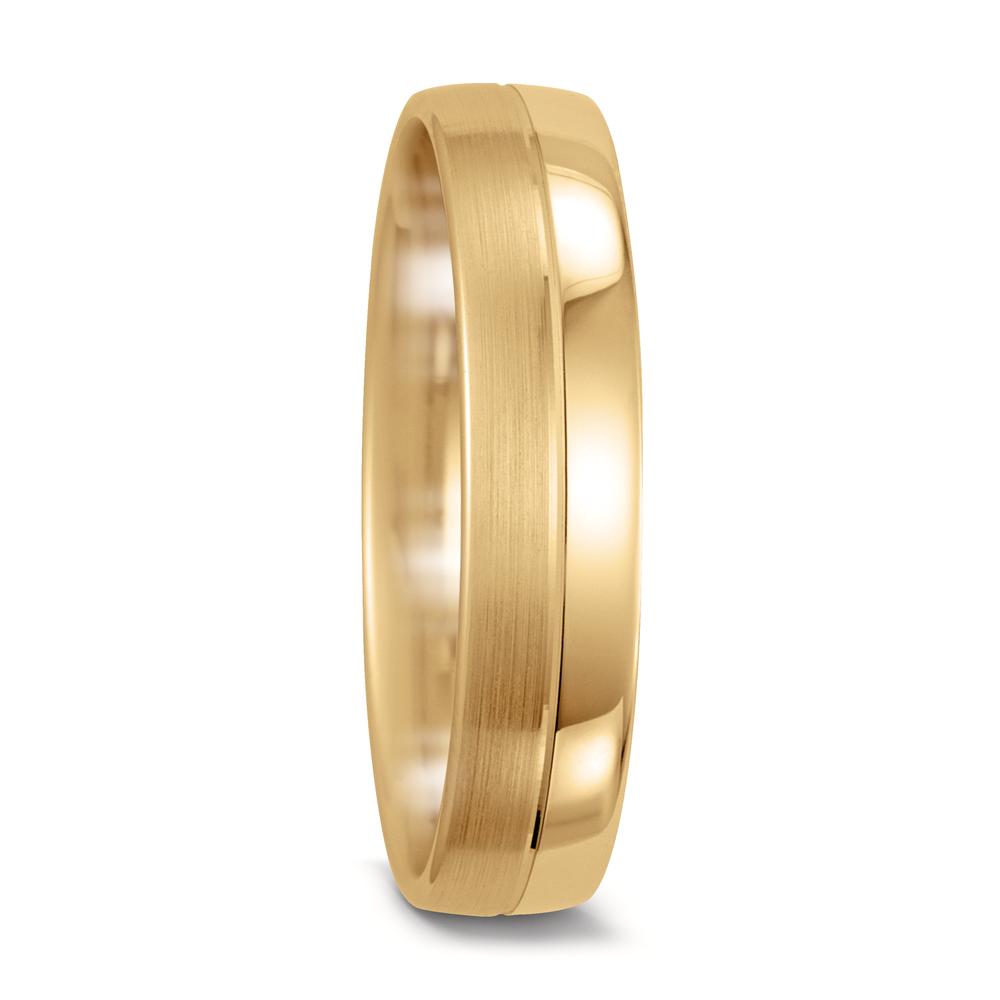 Partnerring 750/18K geel goud