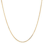 Halsketting 750/18K geel goud