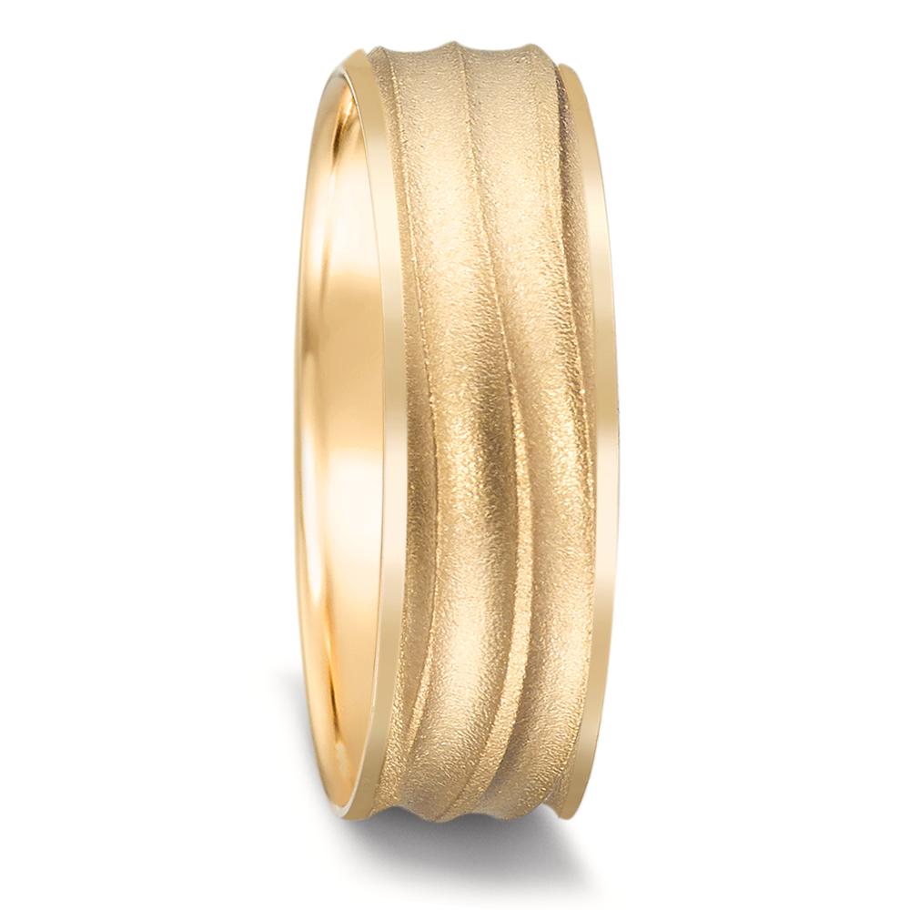 Partnerring 750/18K geel goud