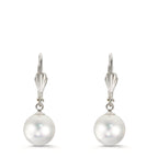 Oorbellen Anti-allergisch [shining Pearls] [Rund], 2 Parels, 9 mm