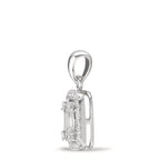 Hanger 750/18K witgoud Diamant wit, 0.28 ct, w-si