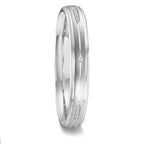 Partnerring 750/18K witgoud Diamant 0.051 ct, 12 Steen, w-vsi