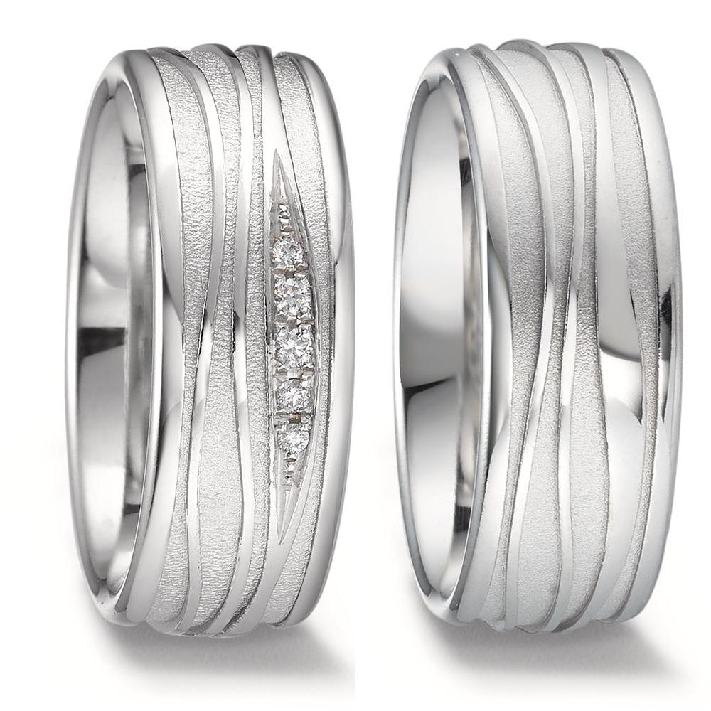 Partnerring 375/9K witgoud