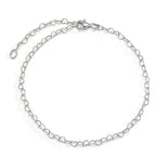 Armband Zilver Gerhodineerd Hart