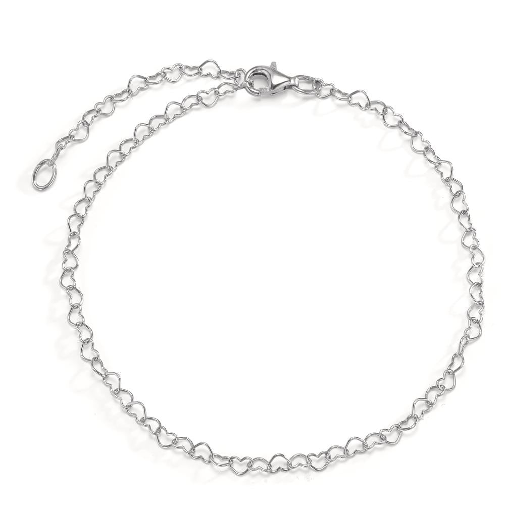 Armband Zilver Gerhodineerd Hart