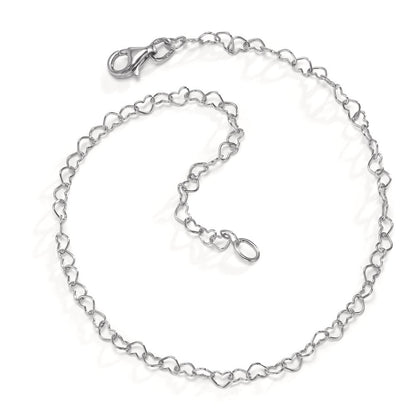 Armband Zilver Gerhodineerd Hart