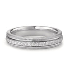 Ring 750/18K witgoud Diamant 0.21 ct, 23 Steen, [Brillant], w-si