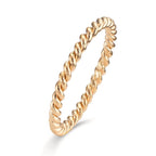 Aanschuifring 750/18K geel goud
