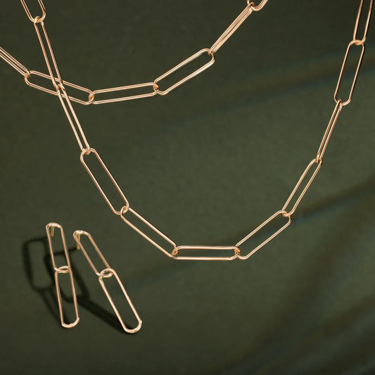 Collier Brons Geel Verguld 39-44 cm