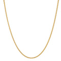 Halsketting 750/18K geel goud 45 cm
