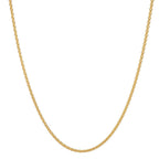 Halsketting 750/18K geel goud 45 cm