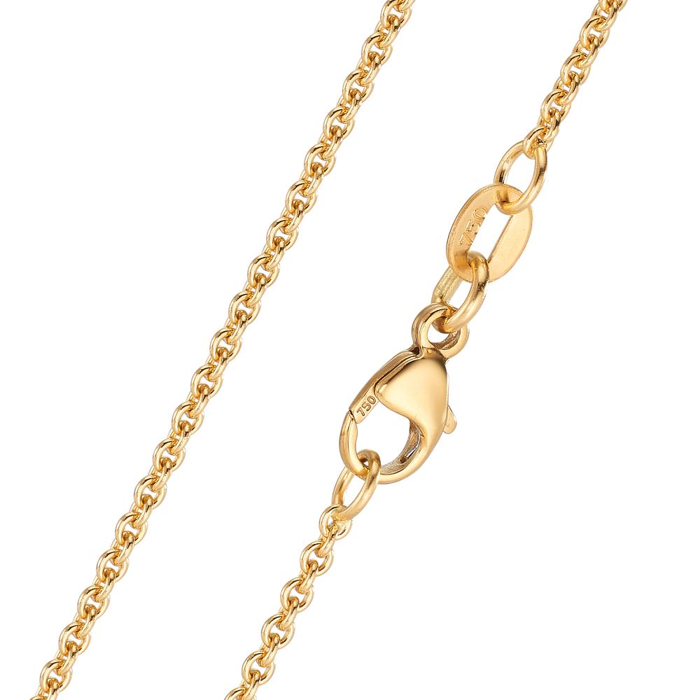 Halsketting 750/18K geel goud 45 cm
