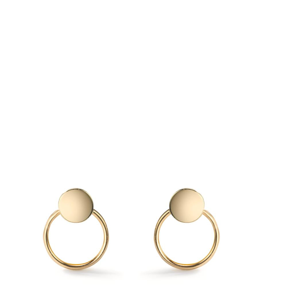 Oorknoppen 585/14K geel goud Ø7.5 mm