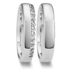 Partnerring 750/18K witgoud