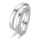 Partnerring 750/18K witgoud