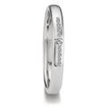 Partnerring 750/18K witgoud Diamant 0.08 ct, 11 Steen, tw-vsi
