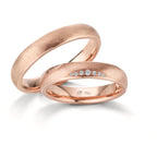 Partnerring 750/18K roségoud