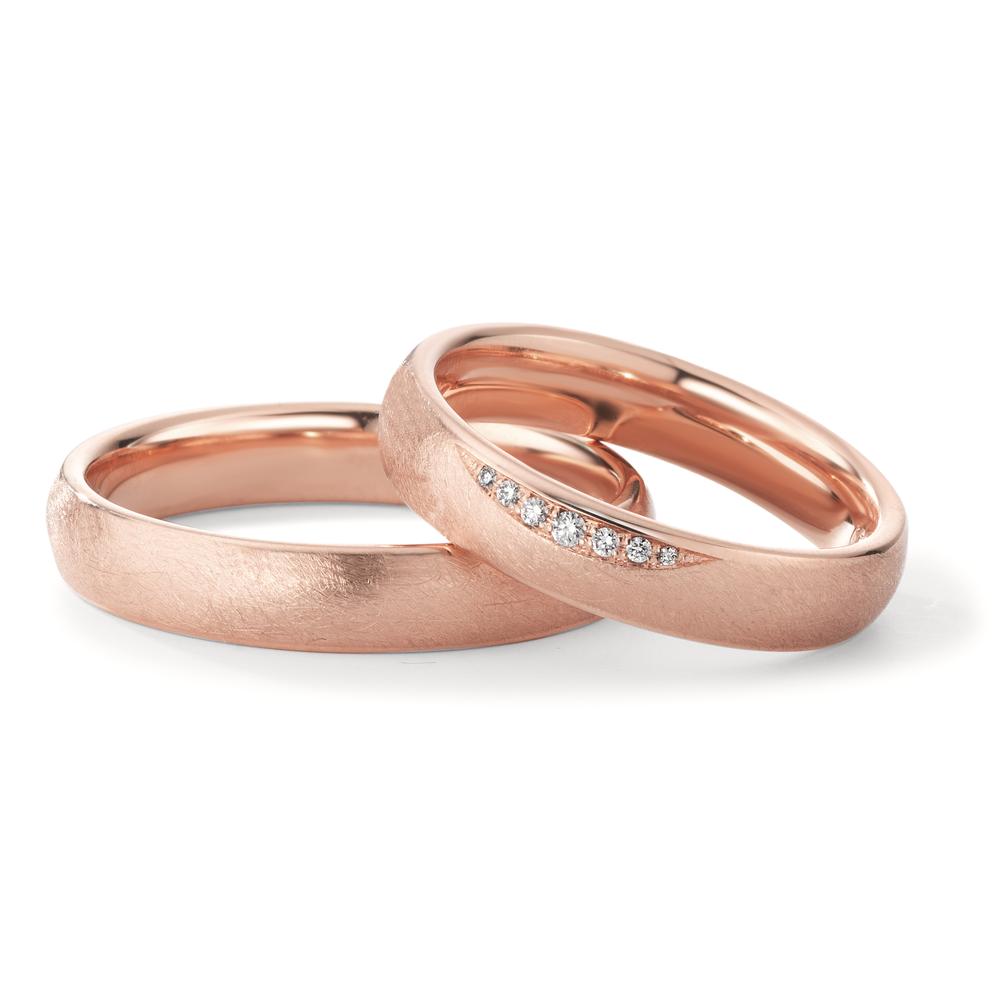 Partnerring 750/18K roségoud