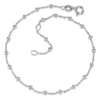 Enkelbanden Zilver 22-25 cm