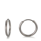 Oorringen creolen Titanium