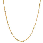 Halsketting 750/18K geel goud