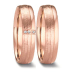 Partnerring 750/18K roségoud