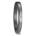 Partnerring 999 Tantaal, 950 Platina Diamant 0.01 ct, 3 Steen, w-si