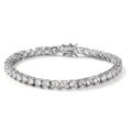 Armband Zilver Zirkonia Gerhodineerd 20 cm