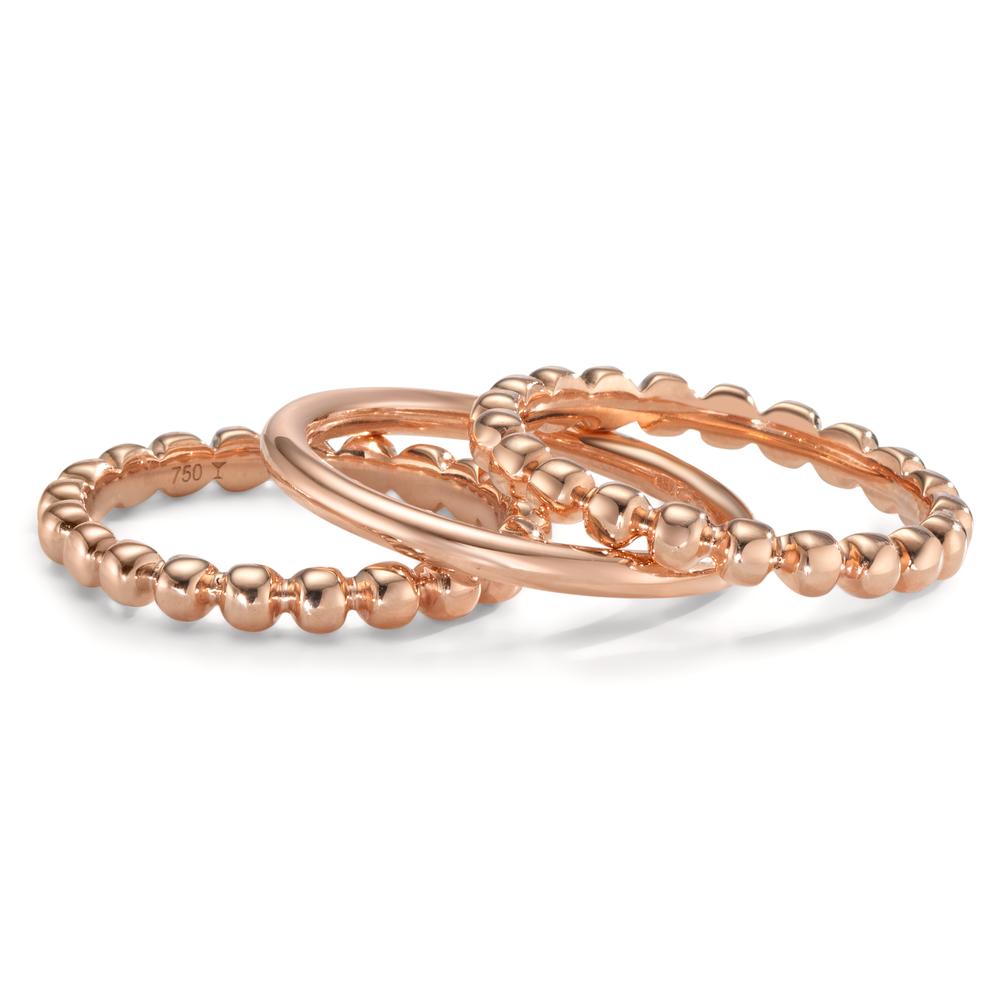 Ring set 750/18K rood goud