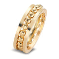 Ring set 750/18K geel goud