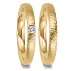 Partnerring 750/18K geel goud