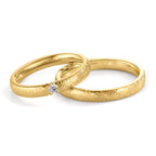 Partnerring 750/18K geel goud