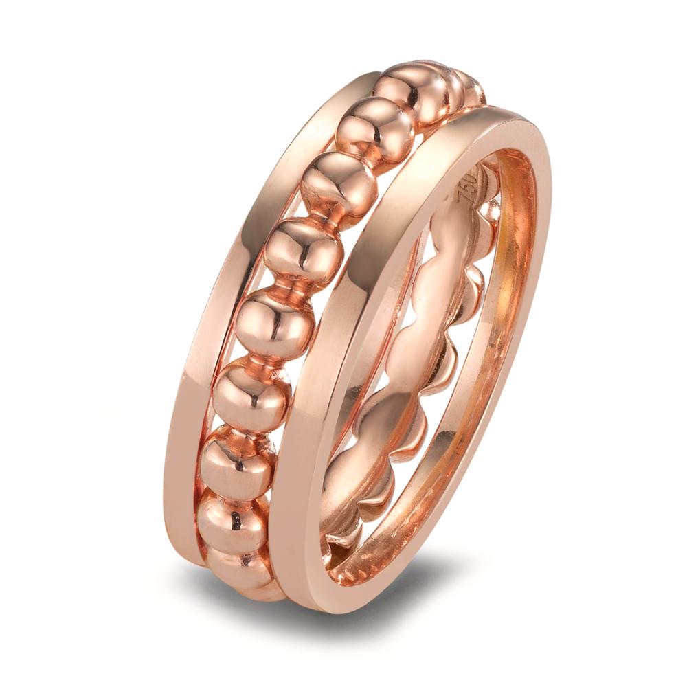 Ring set 750/18K rood goud