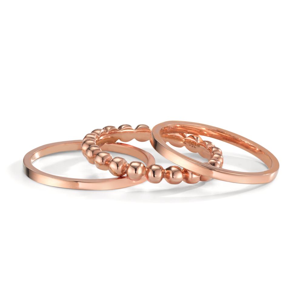 Ring set 750/18K rood goud