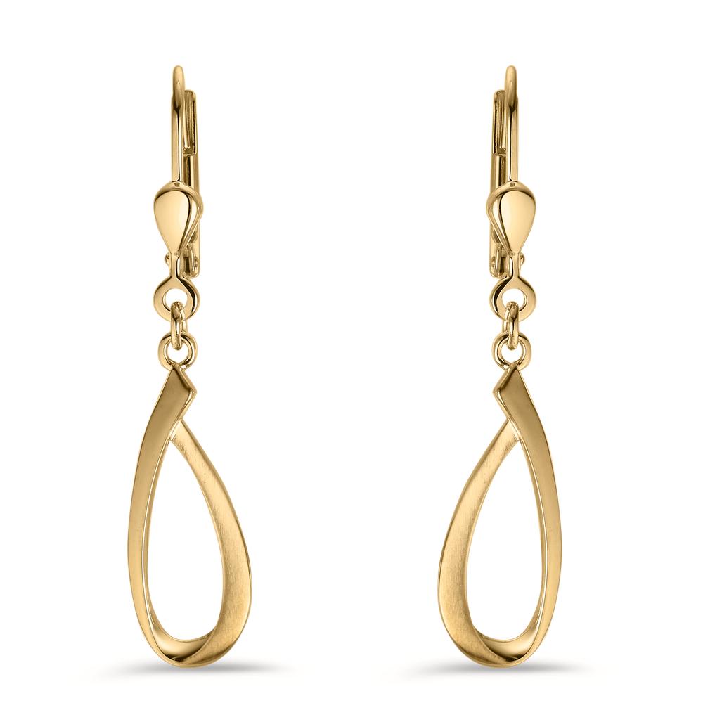 Oorbellen 375/9K geel goud