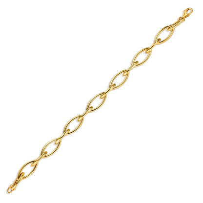 Armband 375/9K geel goud 20 cm