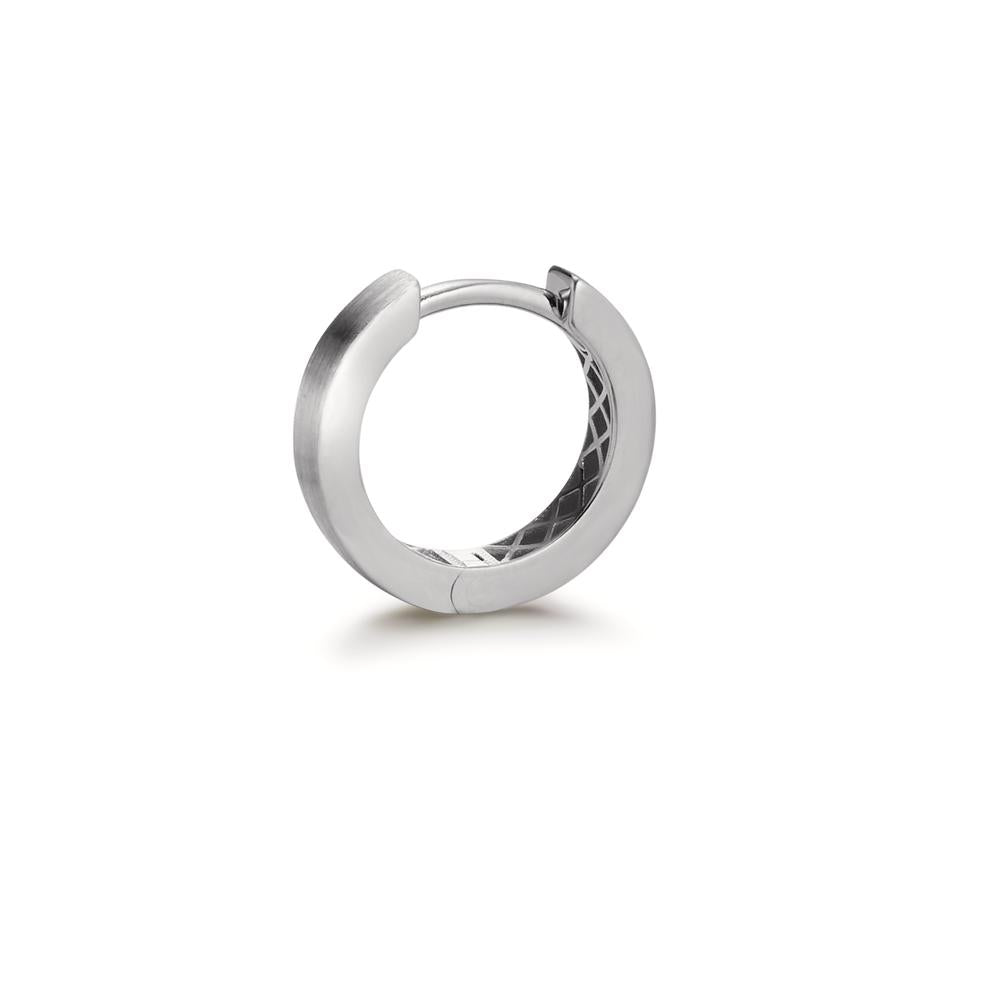 Scharnier oorring 1 stuk 375/9K witgoud