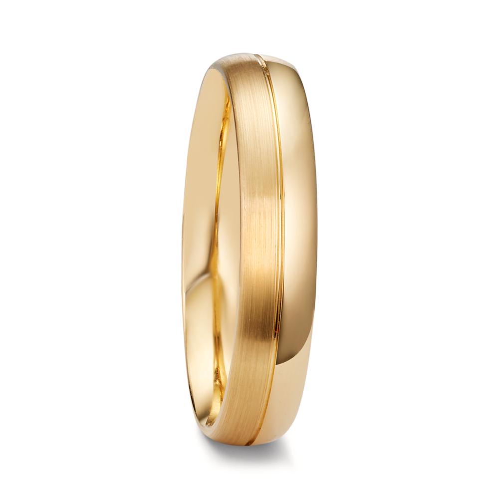 Partnerring 750/18K geel goud