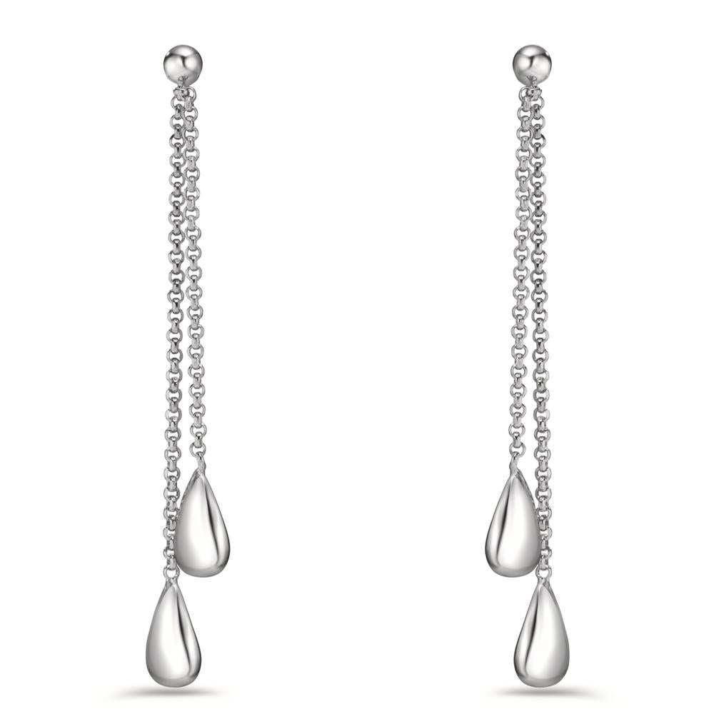 Oorbellen Zilver Gerhodineerd