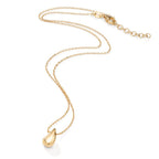 Collier Zilver Geel Verguld 42-45 cm